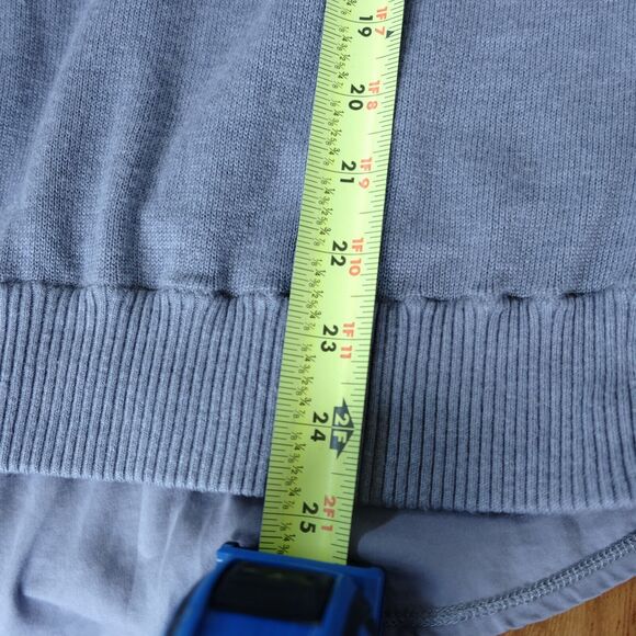 Lululemon Unity Sweater Sz S/M Cashmere Lyocell Gray Drape CHECK MEASUREMENTS - Picture 9 of 12